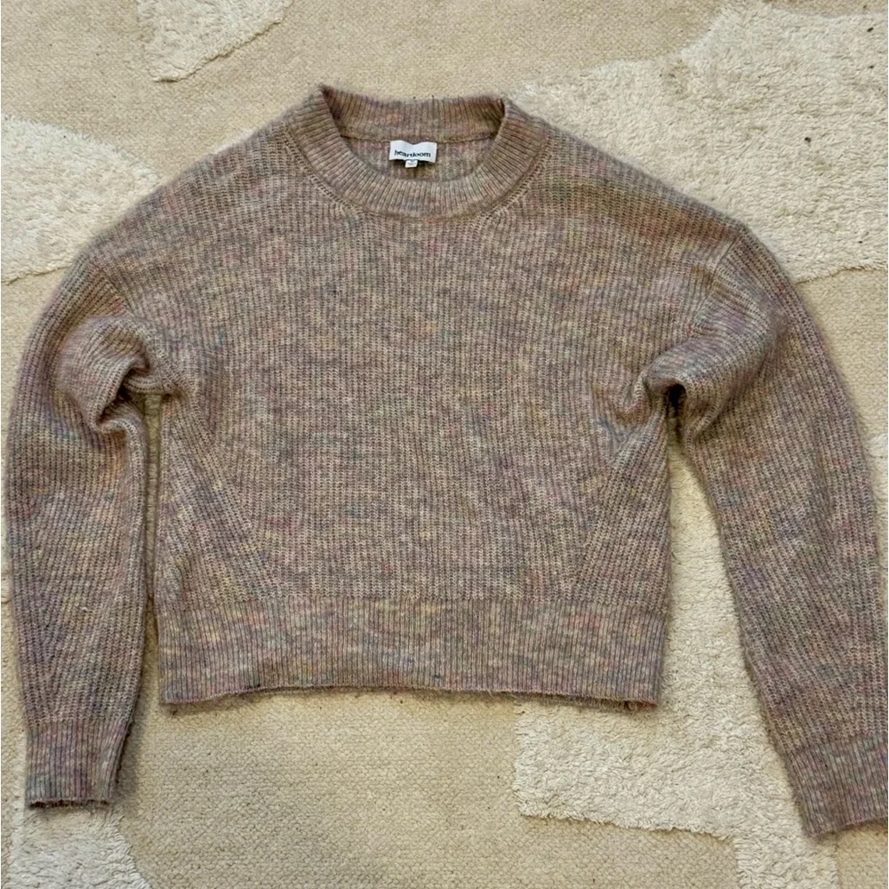Heartloom Confetti Knit Jaden Skirt and Esther Sweater Set, Size M